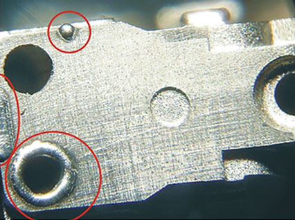 <a href='http://www.hfxgn.com/product/3.htm' class='text_a'>模具激光焊機</a>修復模具效果